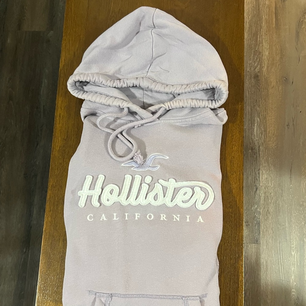 Hollister Light Purple Hoodie